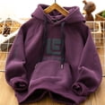 thumbnail image 2 of Sudadera con capucha y forro acolchado para niños de 3 a 14 años, nueva primavera y otoño de 2024, 2 of 4