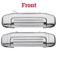 thumbnail image 2 of Rear Right Side Car Outer Exterior Door Handles Chrome MR156878 For Mitsubishi Montero Pajero V31 V32 V33 V46 1997-2000, 2 of 5