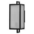 thumbnail image 2 of 82070BK Lark Halden - 12W 1 LED Outdoor Small Wall Mount Lantern-15 Inch Tall and 5.5 Inch Wide, 2 of 9