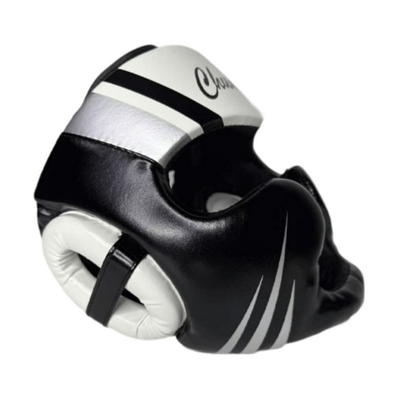 Casco de boxeo DYNWAVEMX Protector de boxeo Sanda Taekwondo Muay Thai negro