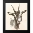 thumbnail image 2 of Parker, Jennifer Paxton 15x18 Black Modern Framed Museum Art Print Titled - Sketched Farm Portraits II, 2 of 5