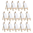 thumbnail image 1 of 14pcs Mini Canvas And Easel Brush Set, Canvas Inch, Pre-stretched Canvas, Mini Painting Kit, Kids P, 1 of 5