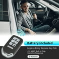 thumbnail image 2 of Reemplazo de control remoto inteligente de entrada sin llave Unique Bargains KR5T44 KR5V44 433Mhz para Honda Pilot 2019 2020 2021 2022 72147-TG7-A81 72147-TG7-A82 5 Botones, 2 of 7