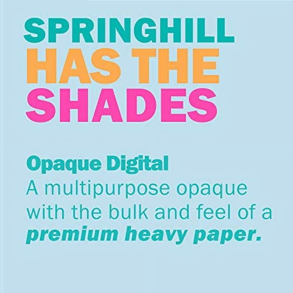  Springhill 8.5” x 11” Canary Yellow Copy Paper, 28lb Bond/70lb  Text, 104gsm, 500 Sheets (1 Reams) – Colored Printer Paper with Smooth  Finish – Versatile and Flexible Computer Paper – 024159R : Office Products