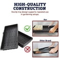 thumbnail image 4 of No Drainage Tray 11x21 – Seedling Propagation and Plant Transport Tray - 6 Packs, 4 of 7