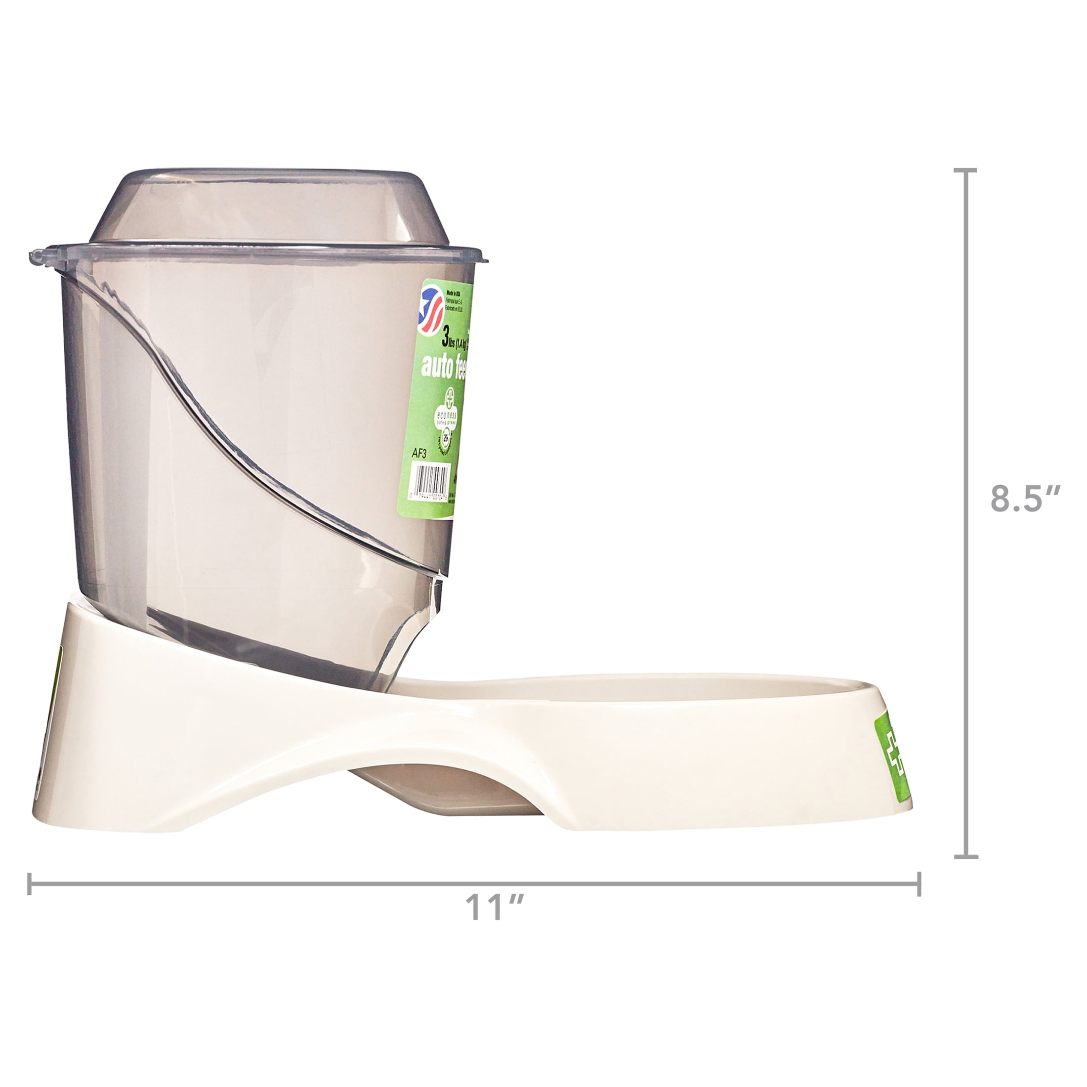 (3 pack) Van Ness Small Auto Feeder, 3lb (color may vary)