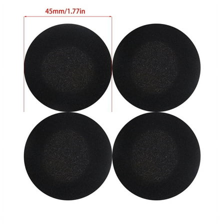 Techinal 2 Pairs Replacement Soft Sponge Ear Pads Covers For Headphone Headset 45MM/60MM