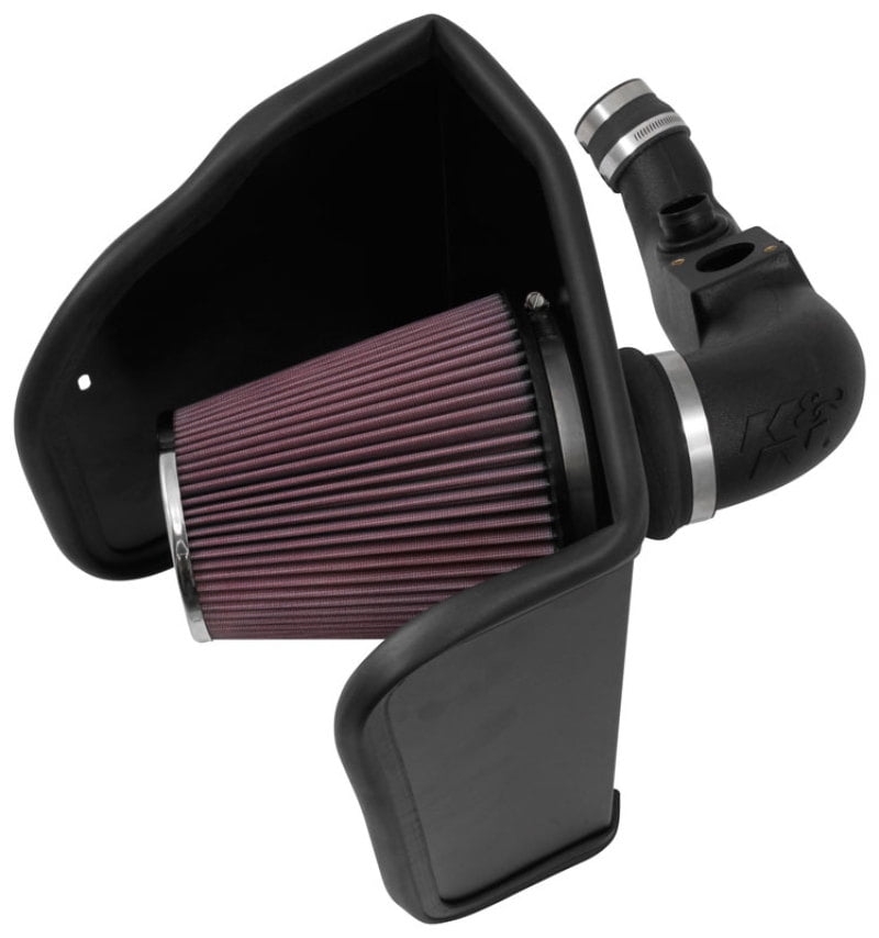K&N Cold Air Intake Kit High Performance, Guaranteed to Increase