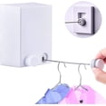 thumbnail image 1 of 4m Clothesline Extendable Compatible With Indoor Use Wall Clothesline With Abs Housing And Adjustable Steel Insert Stainless Steel Clothesline And Wal, 1 of 4
