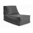 thumbnail image 1 of Gouchee Home Alpine Charcoal Bean Bag Lounger – Water-Repellent Indoor/Outdoor Chair with High-Density Polystyrene Bead Filling, Lightweight Modern Seating for Poolside or Living Room, 1 of 5
