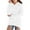 White, variant on YunPes Fleece Hoodie Sweater for Girls Oversized Solid Long Sleeve Casual Sweatshirt with Hood Teen Winter Daily Warm Pullover