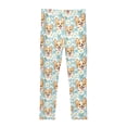 thumbnail image 4 of joogoo Girls' Leggings Cute Daisy Dogs Yoga Pants 7-8T, 4 of 8