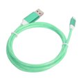 thumbnail image 4 of Cable de carga USB para IOS LED Light Up que fluye cable de carga rápida para teléfonos móviles IOS Verde, 4 of 5