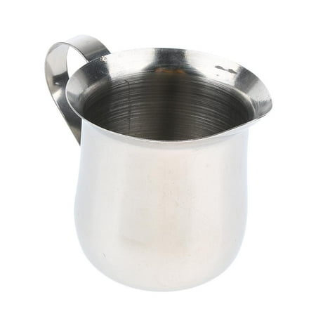 

Stainless Steel Milk Frothing Creamers Latte Art Jug 90ml