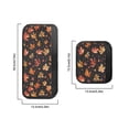 thumbnail image 5 of Xoenoiee Refrigerator Door Handle Covers Neoprene Fabric Protective Appliance Handle Keep Clean for Fridge Microwave Dishwasher Handle Home Decor, 6 PCS, Maple Leaf Black, 5 of 5