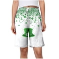 thumbnail image 2 of mfyjkho Pantalones Cortos Para Mujer, Pantalones Cortos Casuales Estampados De Moda Para Mujer Con Cintura Elástica, Cordón Ajustable Y Bolsillos Laterales Para Uso Informal. Xxxxxl, 2 of 6