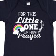 thumbnail image 4 of Inktastic For This Little One We Have Prayed Boys or Girls Baby Bodysuit, 4 of 5