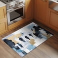 thumbnail image 2 of 2x3 Ft Entryway Area Rug, Modern Canvas Kitchen Rug Runner Washable Floor Mat, Abstract Oil Painting Art Non Slip Indoor Door Mat Throw Carpet for Bathroom Living Room Bedroom, 2 of 8