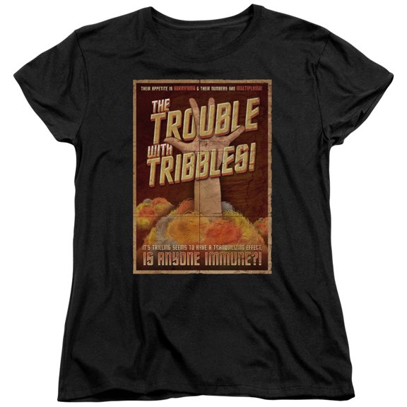 Star Trek - Tribbles: The Movie - Women's Short Sleeve Shirt - X-Large