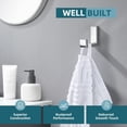 thumbnail image 4 of JJEAN-Towel Robe Hook Polished Chrome, 304 Stainless Steel Bathroom Hook for Wall, 4 of 4