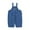 Blue, variant on Kiijoy Toddler Boys Denim Overalls Adjustable Straps Jumpsuit Kids Dungarees, Sizes 4-5
