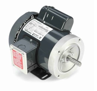 1/3 hp 1800 RPM 56C Frame TEFC 115/208-230V Marathon Electric Motor # F131