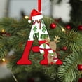 thumbnail image 4 of harmtty Xmax Christmas Pendant English Letters Design Vibrant Color with Hanging Rope Acrylic Diy Pendant Xmas 2024 New Year Decoration Ornament R, 4 of 8