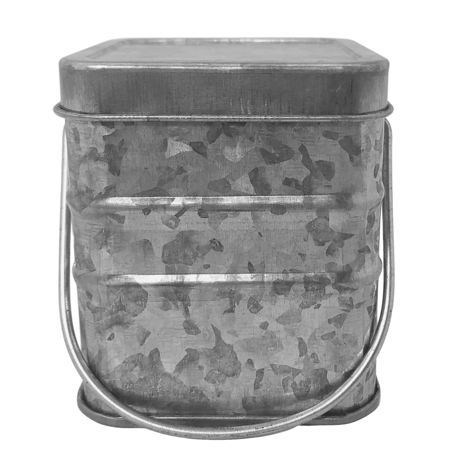 Mainstays 2oz Outdoor Citronella Candle, Galvanized Gray