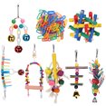 thumbnail image 1 of Bird Swing Toys, Multifunctional Bird Chewing String With Removable Hooks For Peacock For Passeridae, 1 of 8