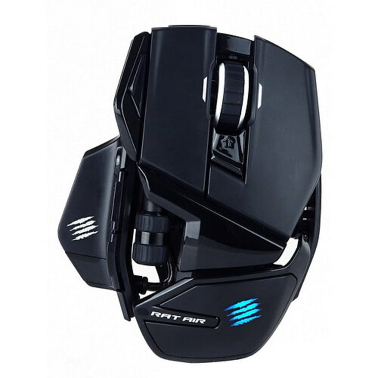 Mad Catz MR04DHAMBL00 R.A.T. AIR Gaming Mouse - Wireless - Black