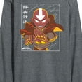 thumbnail image 3 of Avatar - The Last Airbender - Avatar State Aang - Men's Long Sleeve T-Shirt, 3 of 5