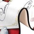 thumbnail image 6 of Dreamtimes Christmas Reindeer Hallway Runner Rug 2'x6' Kitchen Rug with Rubber Backing Santa Hat Non Slip Entryway Rug Runner Washable Soft Area Rug for Hallway Bedroom Kitchen Decor, 6 of 6