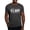 Charcoal, variant on - Proud To Be A U.S. Navy Veteran Dark T Shirt - Men's Classic Cotton T-Shirts