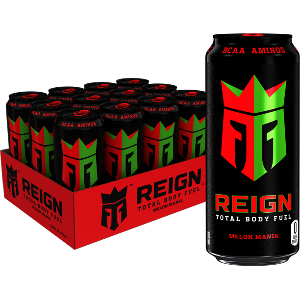 12 Cans) Reign Total Body Fuel Energy Drink, Mania, 16 fl oz - Walmart.com