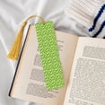 thumbnail image 4 of Kdxio Daisies Flowers Print Metal Tassel Bookmarks,Perfect Gift for Art Lovers and Bookworms Metal Bookmarks for Women, 4 of 8