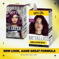 thumbnail image 3 of Schwarzkopf Got2b Metallics Permanent Hair Color, M69 Amethyst Chrome, 1 Application, 3 of 13