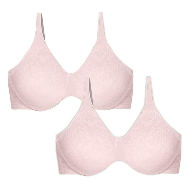 2 Pack Sandshell Bali Bra Minimizer Underwire Comfort Womens