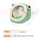 thumbnail image 2 of Cama Jiupety con forma de iglú de terciopelo, diseño de rana verde, para gato y perro, 2 of 6