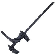 Jujwooo 33" Fence Stretcher, Heavy Duty Steel All-Purpose Splicer with Ratchet Design, Upgrded Wire Puller Barbed Wire Fence Stretcher Tools for Splicing and Stretching Fence Wire, Black