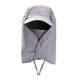 thumbnail image 4 of Gorra de beisbol con solapa para el cuello Sunnimix Protección solar a prueba de polvo Gris claro, 4 of 8