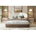 thumbnail image 2 of Danolapsi Full Size Wood Platform Bed Frame,Wooden Bed Frame Without Headboard,Full Size Floor-Standing Bed Frame,Space-Saving Bed Frame,Wood Slat Support,No Box Spring Needed,Easy Assembly, 2 of 8