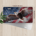 thumbnail image 2 of 1 Pcs 2D Flat License Plate Covers & Frames, American Eagle For Decorative Front, Waterproof For Decoration Aluminum License Plate Covers & Frames Cover For Men Women, 12" X 6", 2 of 6