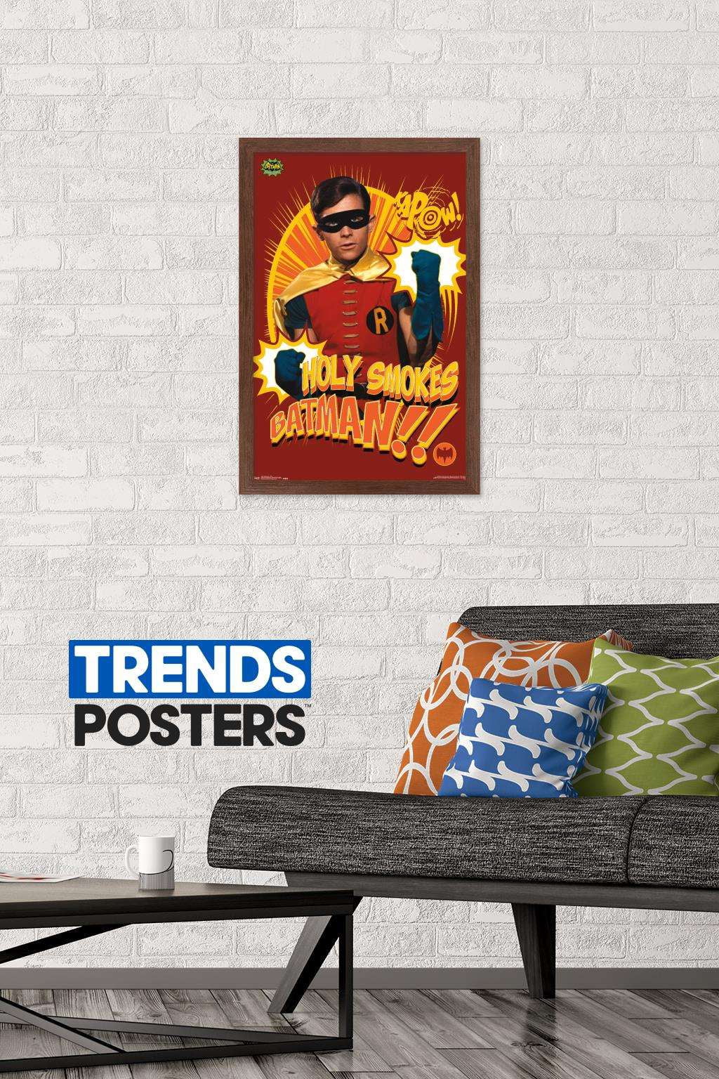 DC Comics TV - Batman TV Series - Robin Wall Poster, 14.725" x 22.375", Framed