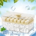 thumbnail image 5 of Hvmvliv Ice Molds 28-Compartments Square-Shape Press Types Ice Cubes Trays with Lid and Bin, Food Grade Silicone Reusable Ice Blocks Making Molds Set Come with Ice Shovel for Home Freezer White, 5 of 6