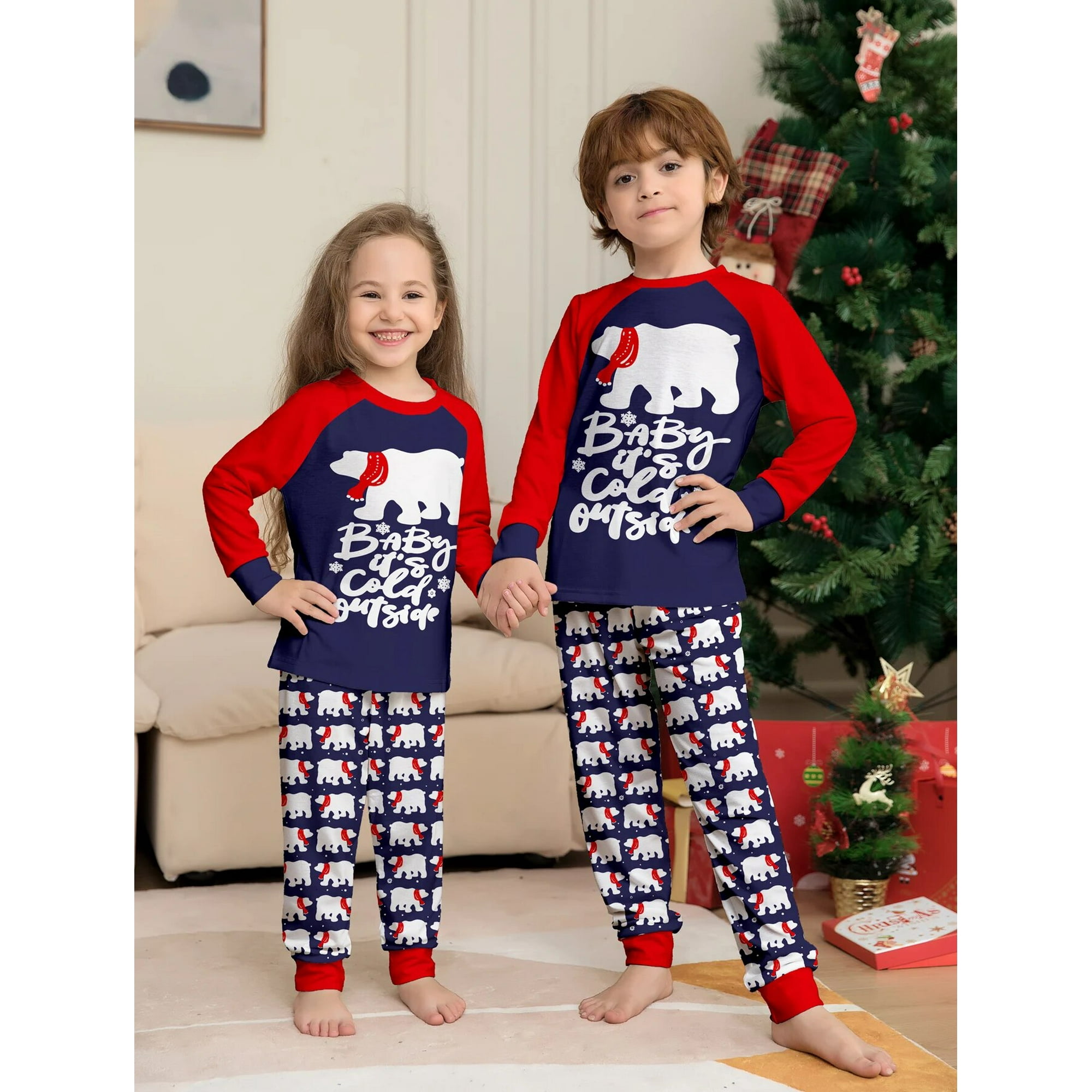 Pyjama mere noel bebe fille best sale