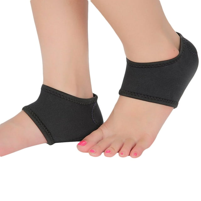 1 Pair Heel Brace Breathable Heel Protector Ankle Brace Heel Wrap for Sports