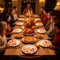 thumbnail image 6 of Gqtwoy 20Pcs Thanksgiving Paper Plates, Disposable Tableware, Festive Pumpkin and Maple Leaves Patterns, Perfect for Fall Harvest Party Celebrations, Eco-Friendly and Convenient for Gatherings, 6 of 6