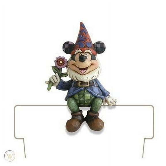 Jim Shore Heartwood Creek Mickey Gnome Pot Hanger