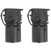 2X Trailer Light Adapter 7-Pin Round to 4-Pin 5-Pin Flat Plug Power Connector for RV Boat Camping Travel