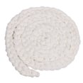 thumbnail image 1 of Newborn Baby Hand-woven Braid Rugs Blanket Photography Props Twisted Braids (White), 1 of 3